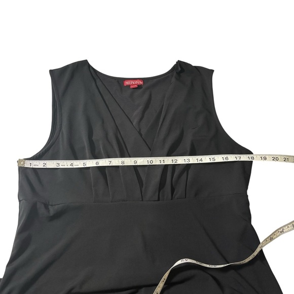 Merona Sleeveless Dress Women’s Size XL Lined V-Neck Office Workwear Dressy - Picture 13 of 16